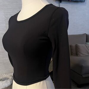 lululemon athletica Black Long Sleeve Top